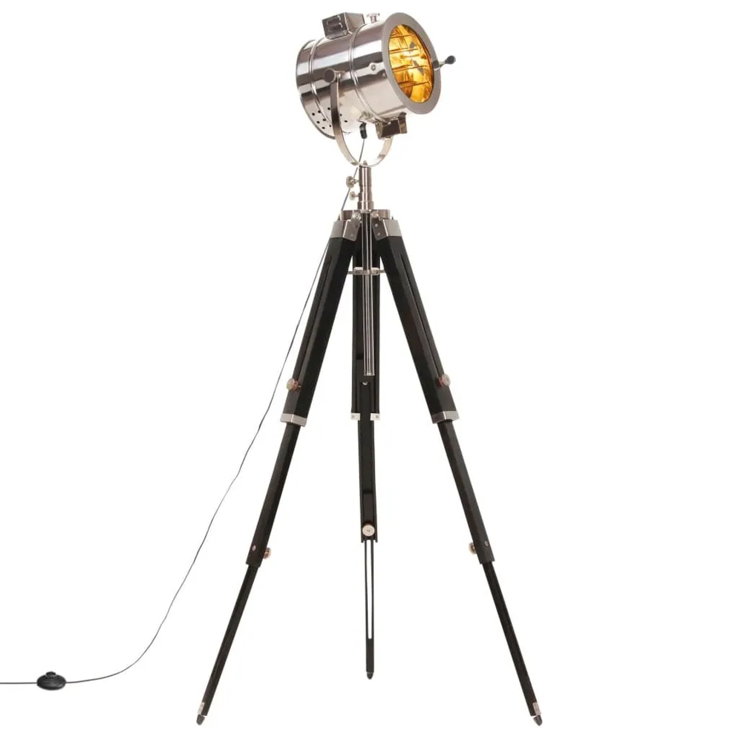 vidaXL Stativlampe Mango Massivholz 165 cm 286111