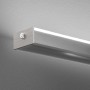 Moderne LED-Pendelleuchte Vitan von Fischer & Honsel, Nickel, 18 W, dimmbar.