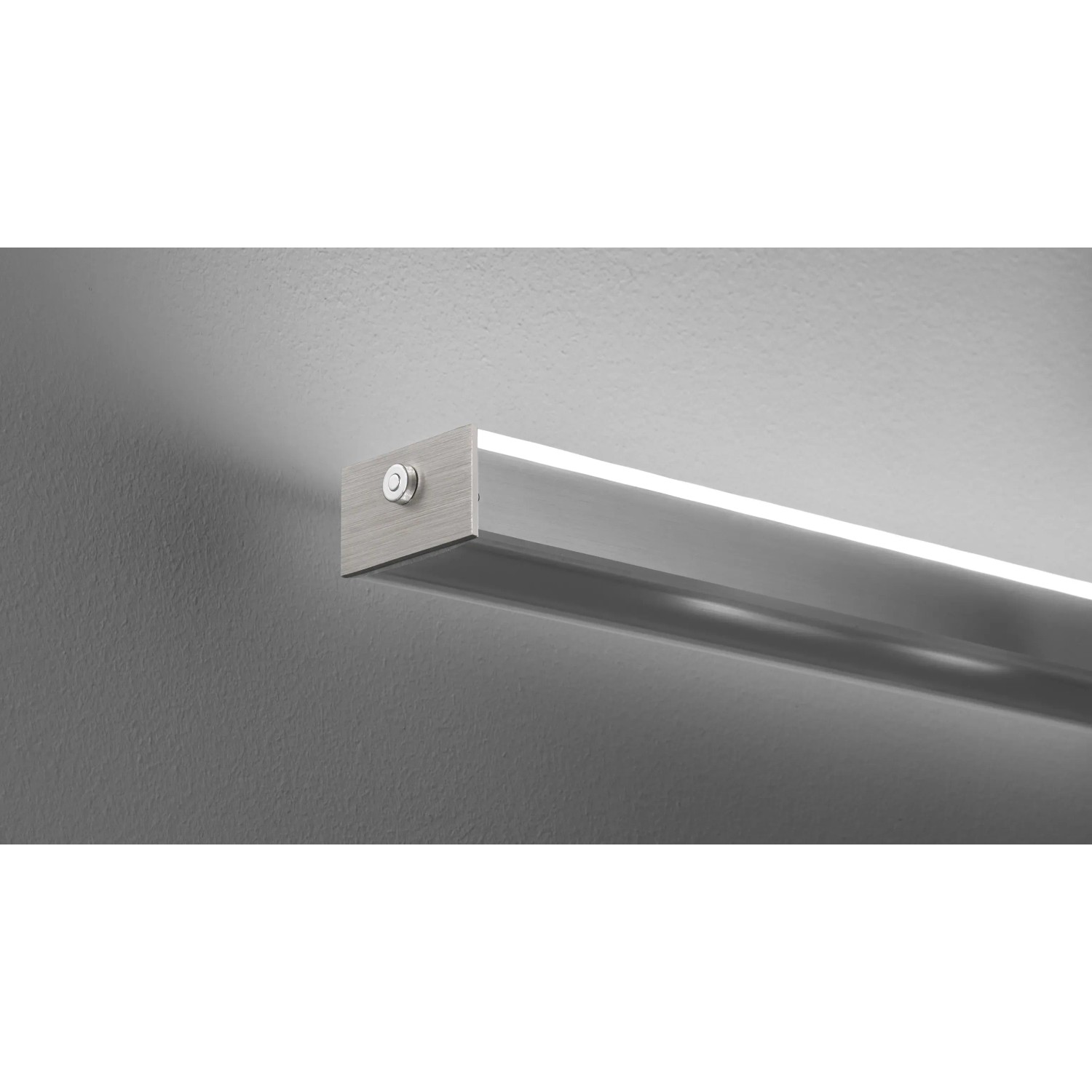 Moderne LED-Pendelleuchte Vitan von Fischer & Honsel, Nickel, 18 W, dimmbar.