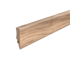 Egger Sockelleiste L663 Kubisch für Fußboden Perganti 6 cm Nussbaum Braun