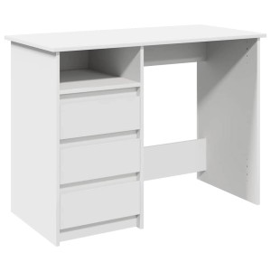 vidaXL Schreibtisch Weiß 102x50x75 cm Holzwerkstoff 860463