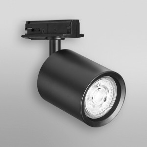 Schwarzer Ledvance Schienenspot Stelle Mini Cylinder, 13,5 cm, für Schienensysteme.