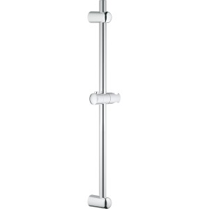 Grohe Euphoria Brausestange, 60 cm, Chrom, mit Halterung und Gleitelement.