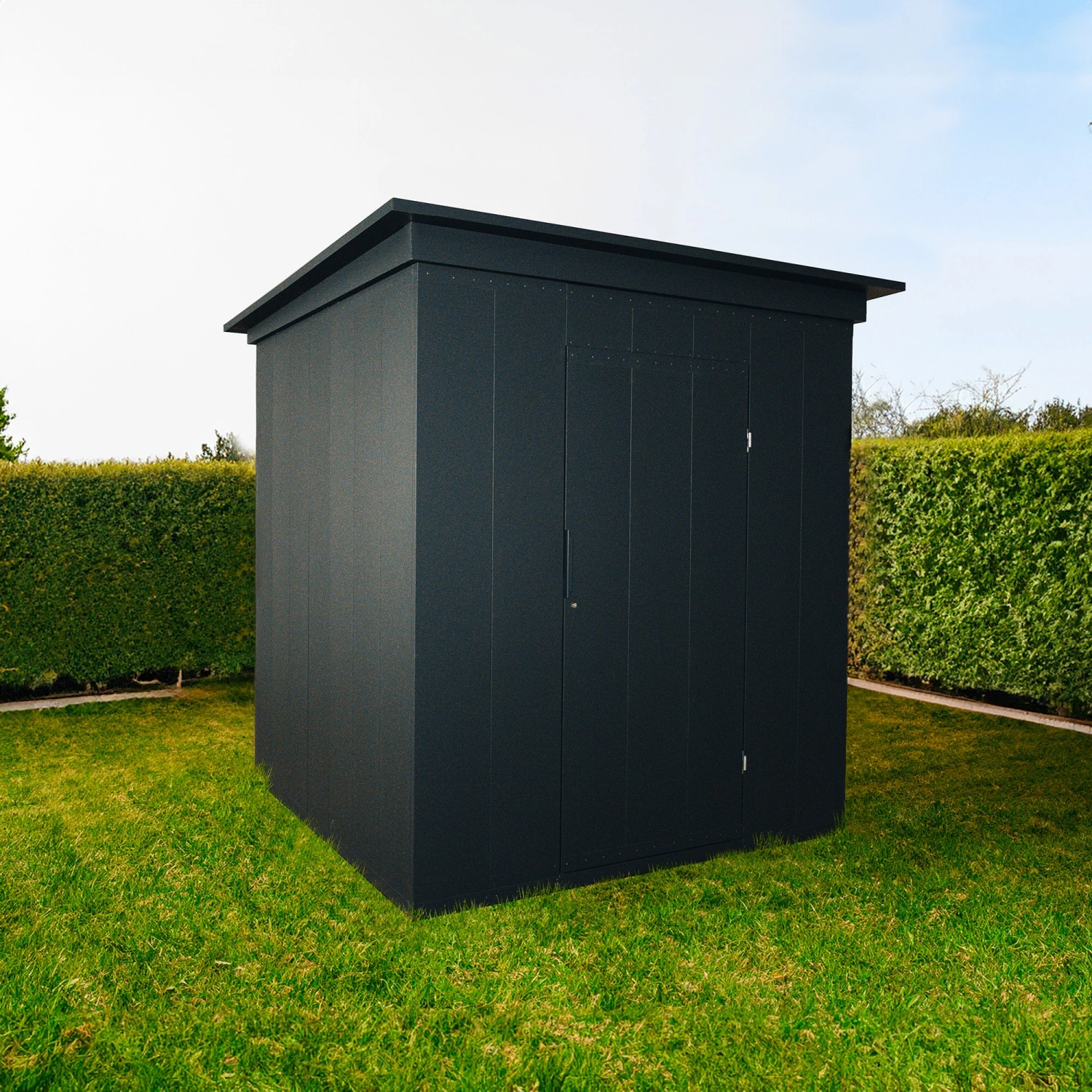 Amazing Spaces Gartenhaus Cosmic Typ 1 Anthrazit 198 x 91 cm günstig online kaufen