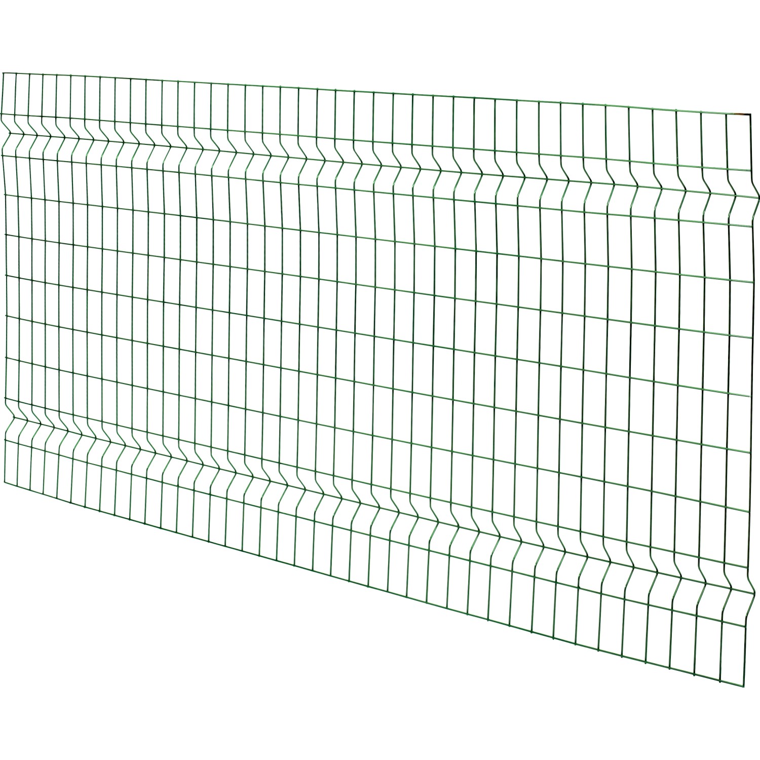 3D-Einstabmattenzaun Grün 100 x 200 cm günstig online kaufen