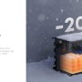 Anker SOLIX Solarbank 3 Pro im Schnee bei -20°C. Thermal Boosting heizt Batterie für Kältebetrieb.