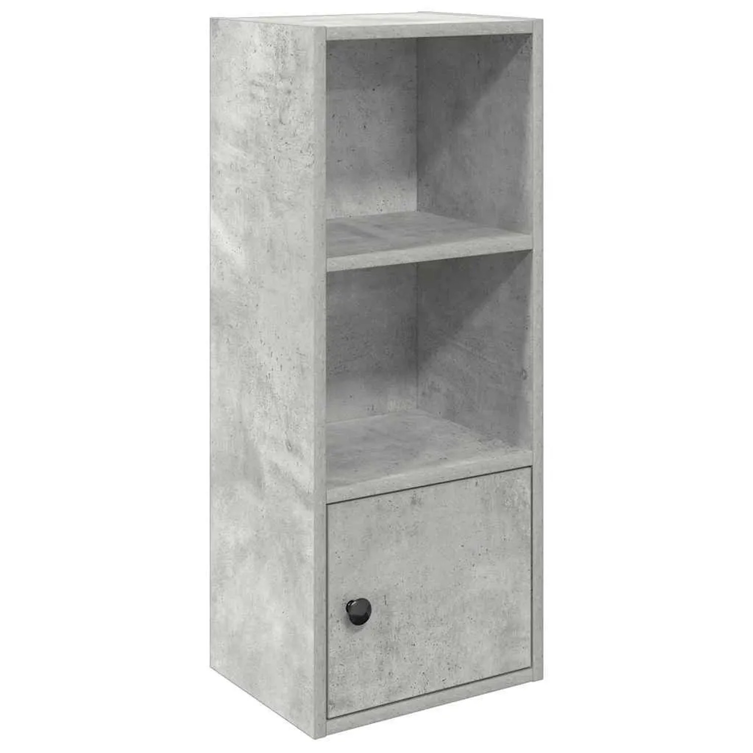 vidaXL Bücherregal Betongrau 31x24x77 cm Holzwerkstoff 860331 günstig online kaufen