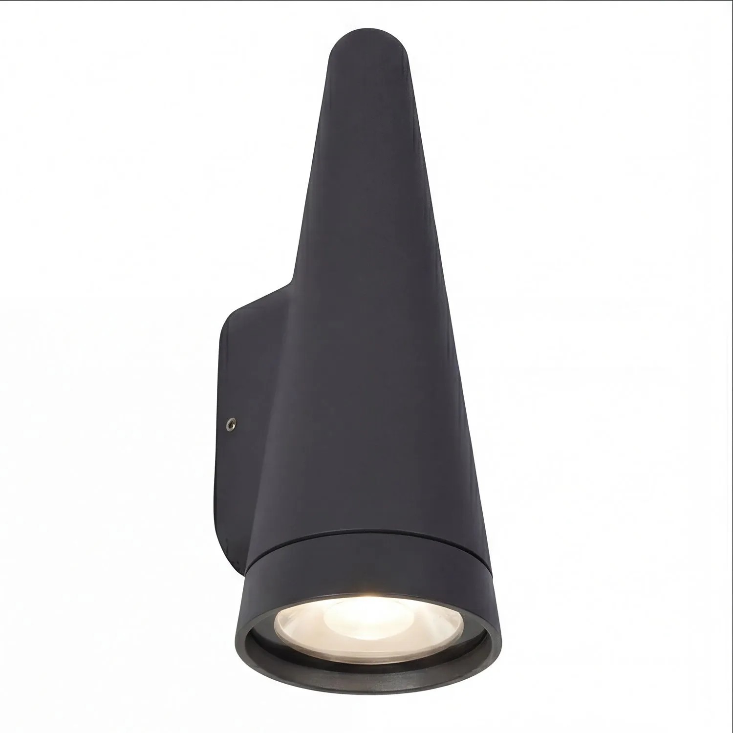 Licht-Erlebnisse Außenleuchte Anthrazit Ip54 GU10 Downlight Wand Aluminium