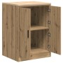 vidaXL Garagen-Aufbewahrungsschrank Artisan-Eiche Massivholz Kiefer 860579_5