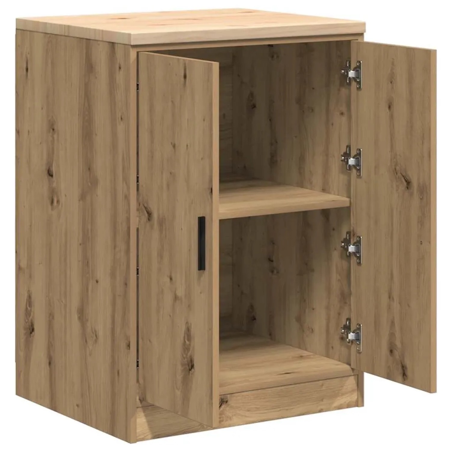vidaXL Garagen-Aufbewahrungsschrank Artisan-Eiche Massivholz Kiefer 860579_5