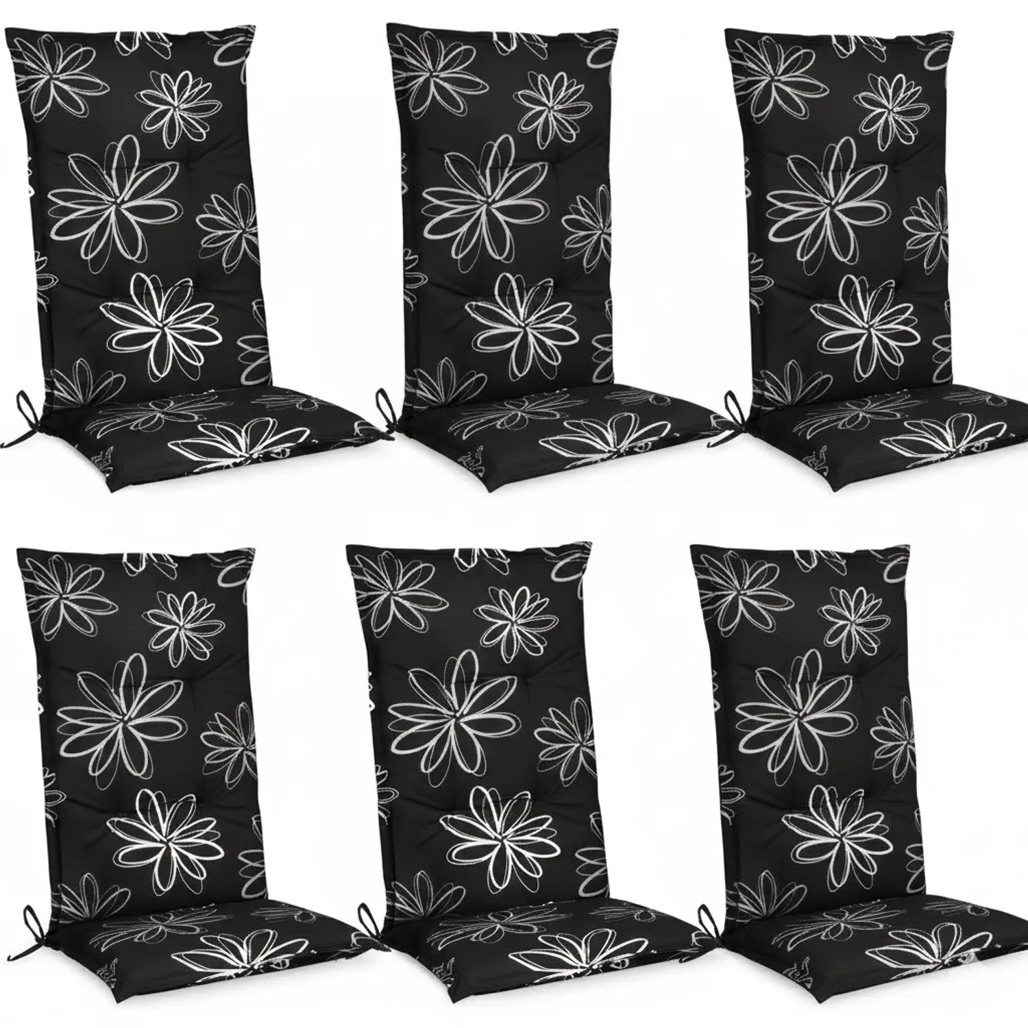 Beautissu Flores Hochlehner 120x50x6cm Ornamente 6tlg