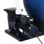 vidaXL Sandfilter mit 7-Wege-Ventil und 1000 W Pumpe Blau Schwarz 313991_8