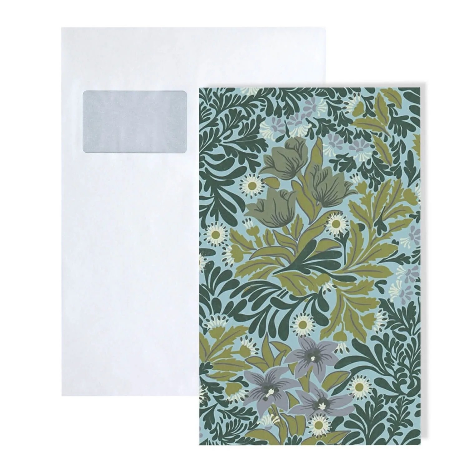 PROFHOME S-390572-GU DIN A4 Muster der Floralen Tapete 1 Musterstück