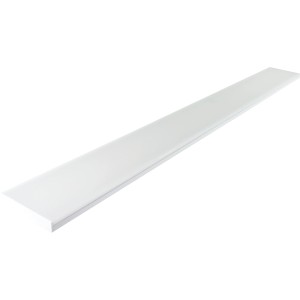 Weiße REV Ritter LED-Deckenleuchte Office Light, 120 cm, für Büro und Wohnraum.