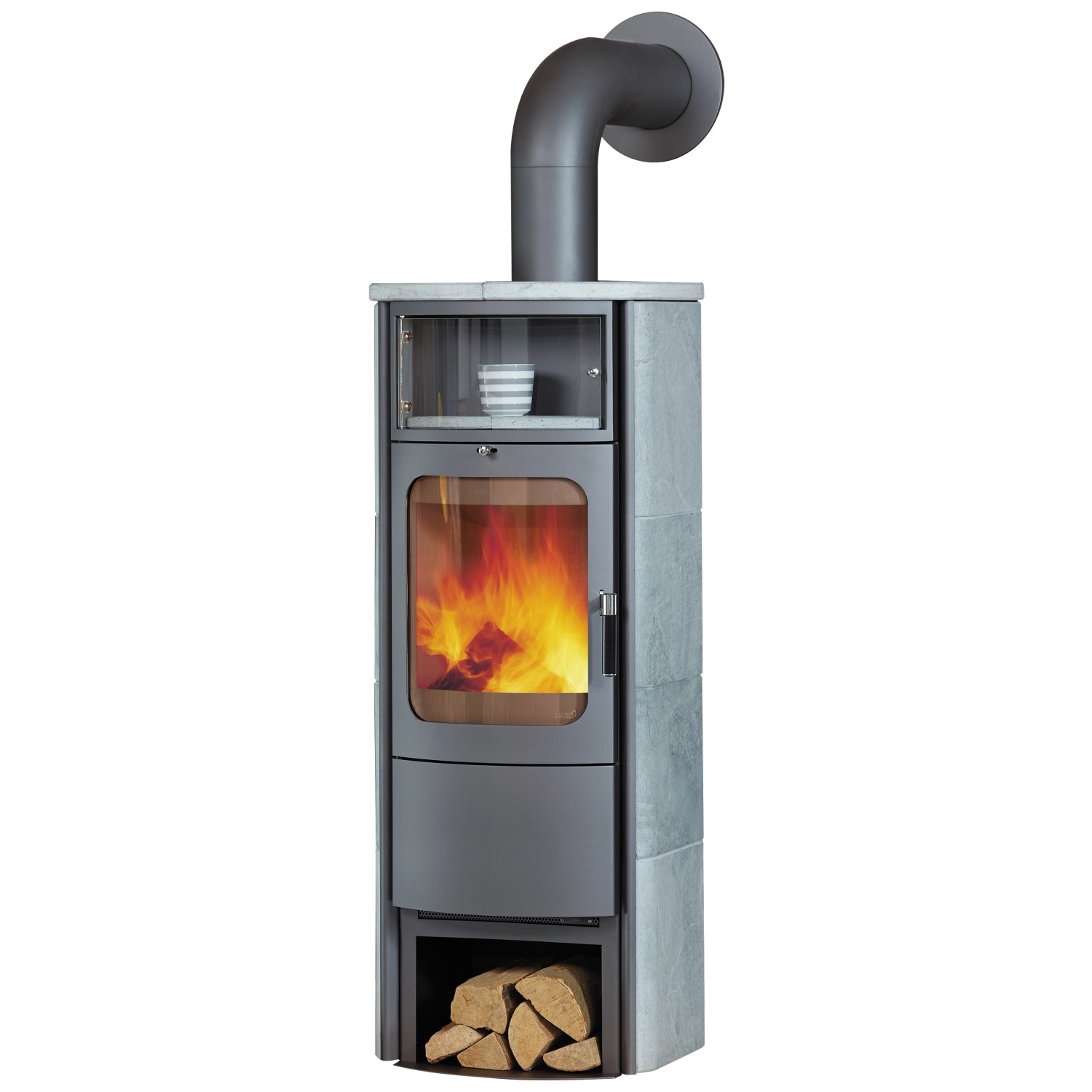 Hark Dauerbrand Kaminofen Opera B Grande Naturstein 7 KW mit Automatik EEK: günstig online kaufen