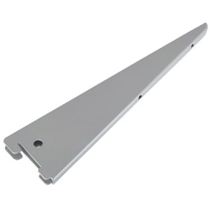 U-Träger, silber, 27 cm, für Regalböden und Möbelbau, Stahl, belastbar bis 50 kg.