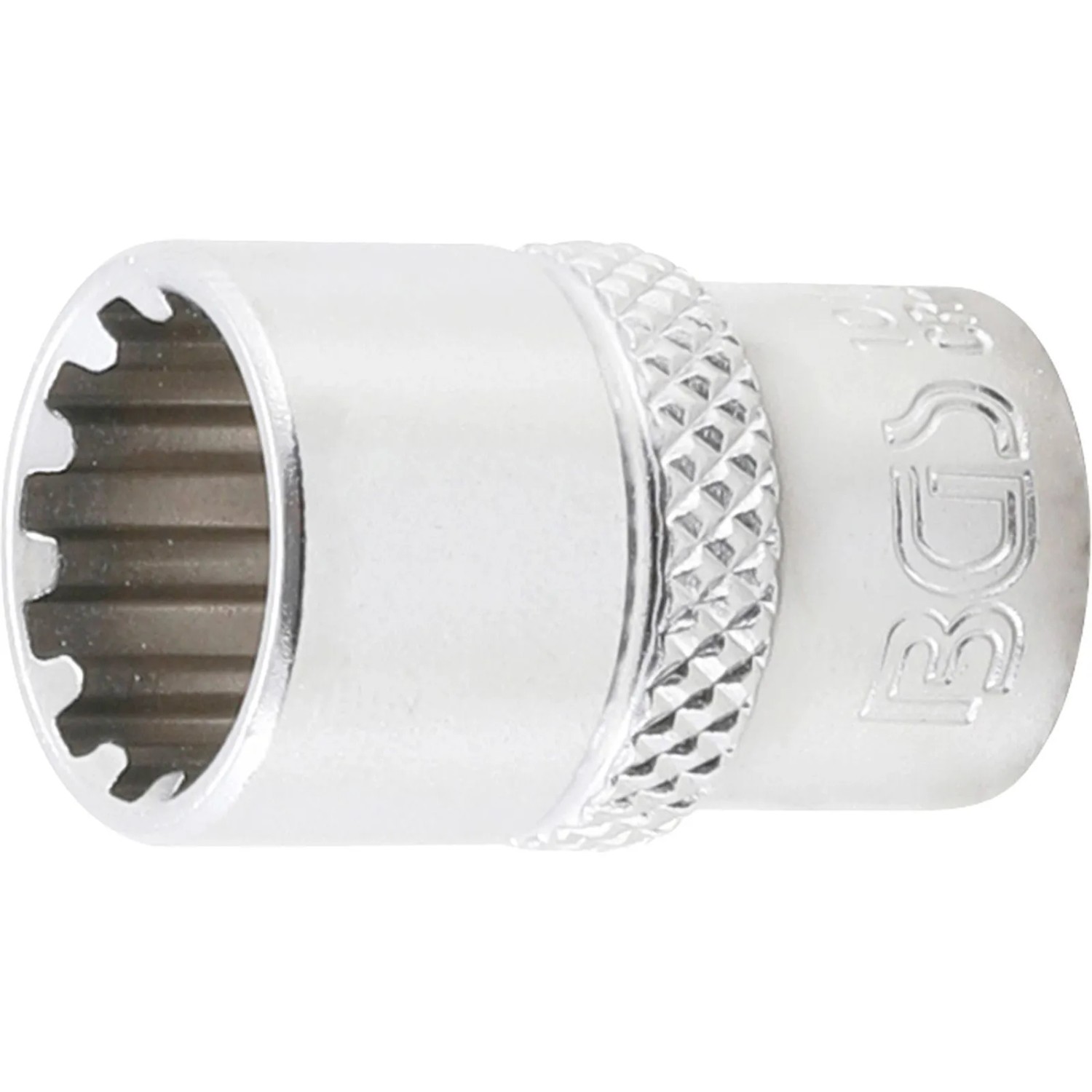 BGS Steckschlüssel Einsatz Gear Lock Antrieb Innenvierkant 6 3 Mm  1 4 Zoll  SW 11 Mm 10111