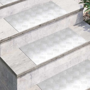 vidaXL Rautenscheiben 4 Stk Silber 60 x 30 cm Aluminium 4104296