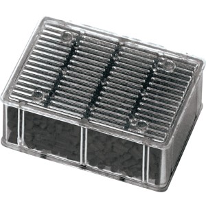 Aquatlantis EasyBox Aktivkohle Filtermedium S für Aquarienfilter, entfernt Schadstoffe.