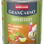 Animonda Gran Carno Superfoods Hunde-Nassfutter mit Pute, Mangold, Hagebutte und Leinöl, 800g Dose.