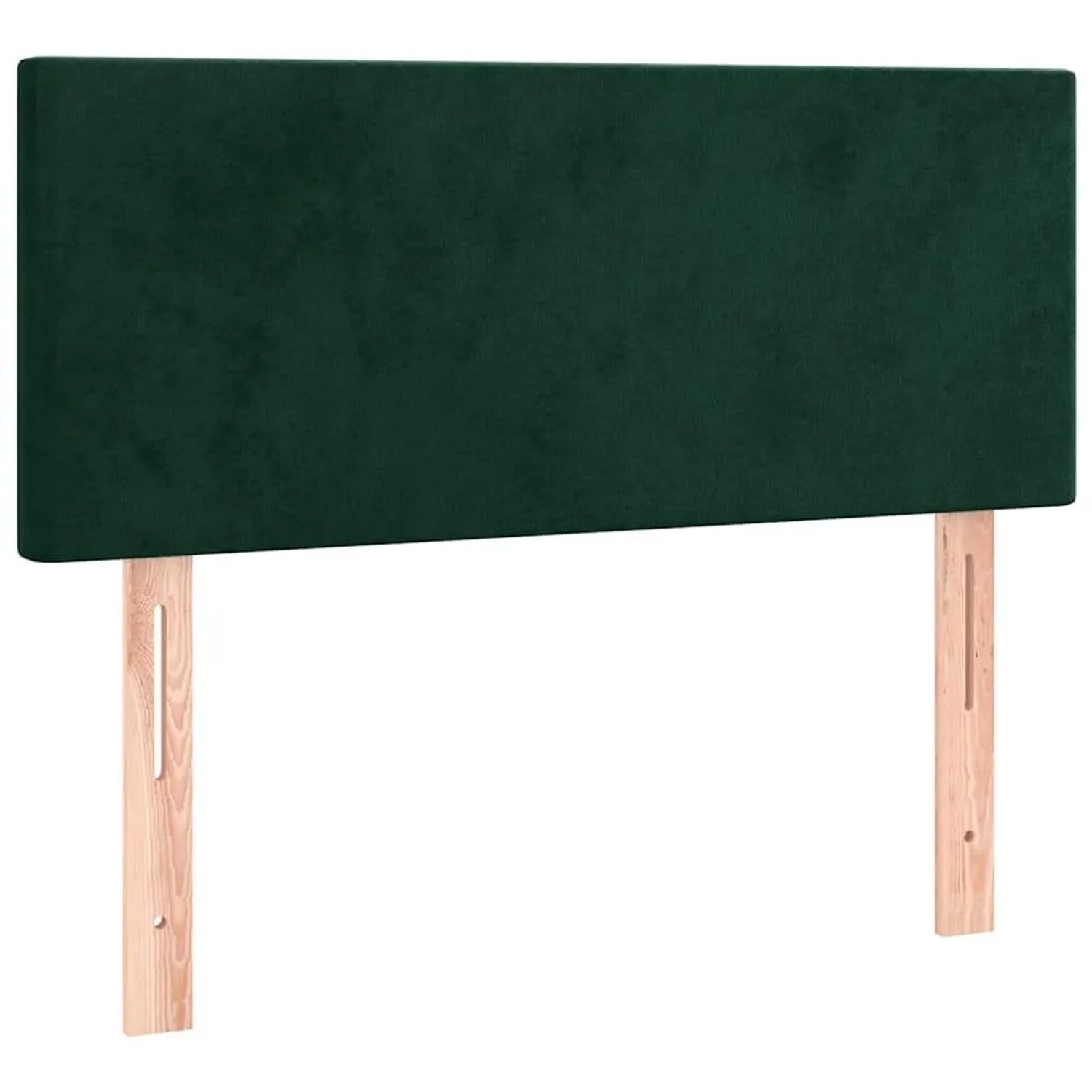 vidaXL Kopfteil Dunkelgrün 100x5x78/88 cm Samt 345781