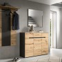 Inn.Furn Garderobenpaneel in Eiche und Grau 80 x 141 cm Cooper_6