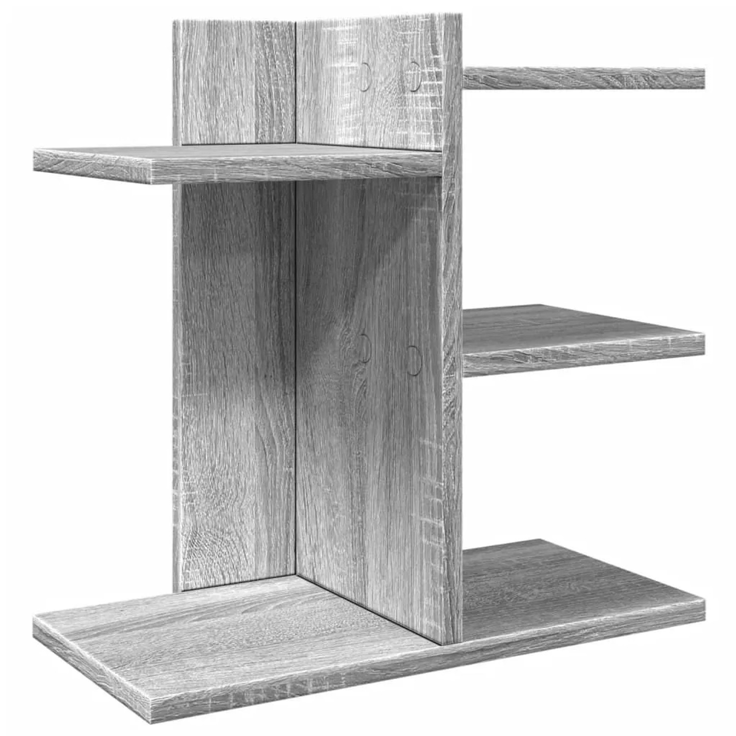 vidaXL Schreibtisch-Organizer Grau Sonoma 42x21,5x42 cm Holzwerkstoff 848071