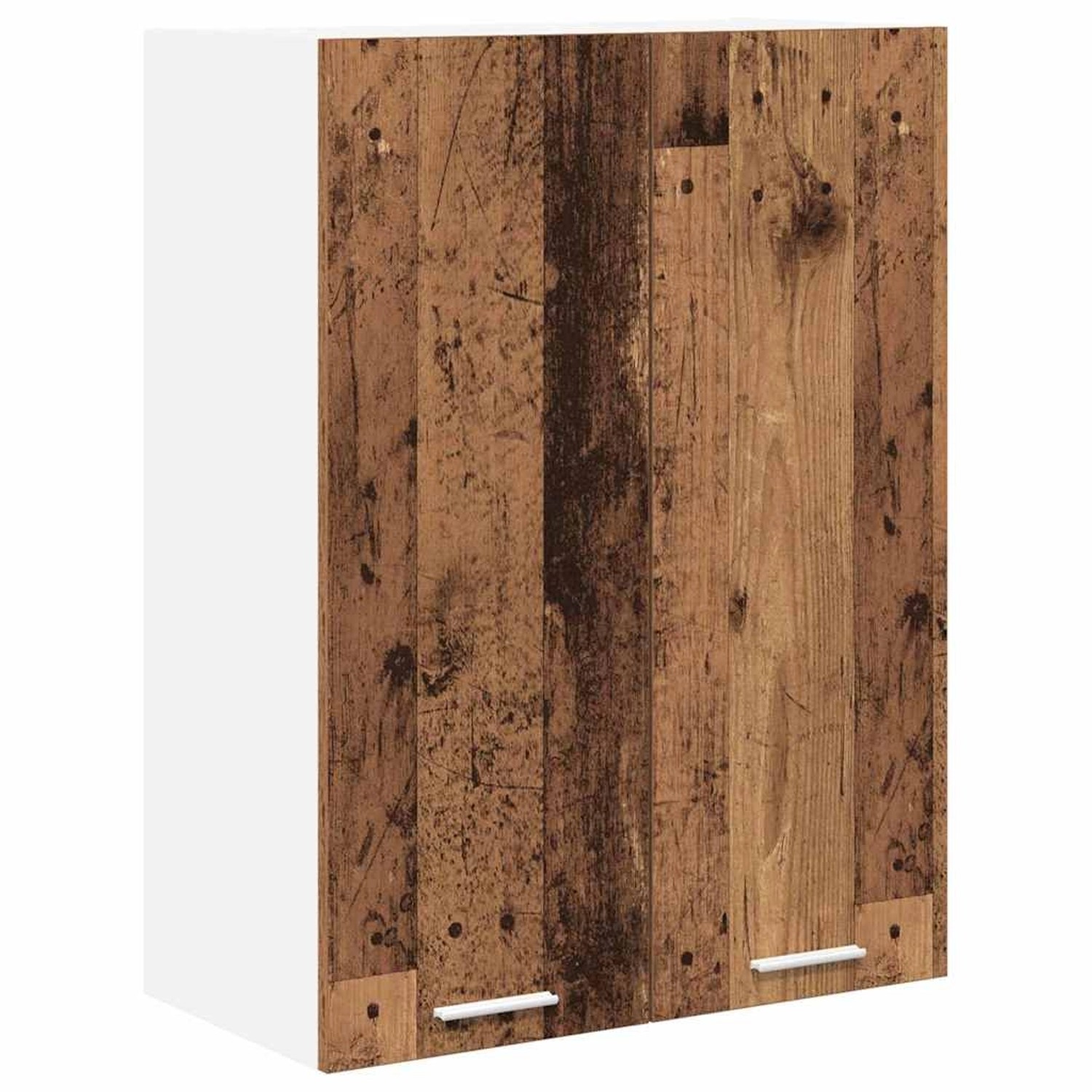 vidaXL Hängeschrank mit Tür Riga Altholz 60 x 31 x 80 cm Holzwerkstoff 884280