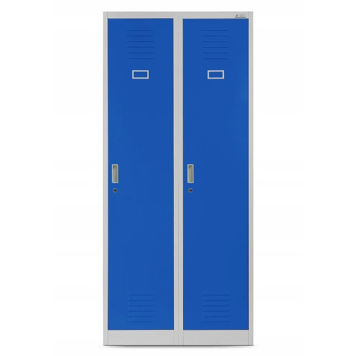 Jan Nowak Kleiderspind Kacper 4 Fächer 180 x 80 x 50 cm Grau-Blau