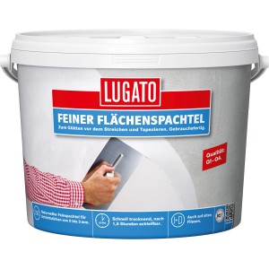 Eimer Fertigspachtel Feiner Flächenspachtel, gebrauchsfertig für Wand- und Deckenflächen.