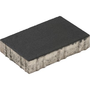 Diephaus Kantenstein Basalt mit Glimmer, 30x20x6 cm, für Einfassungen und Mähroboter-Wegführung.