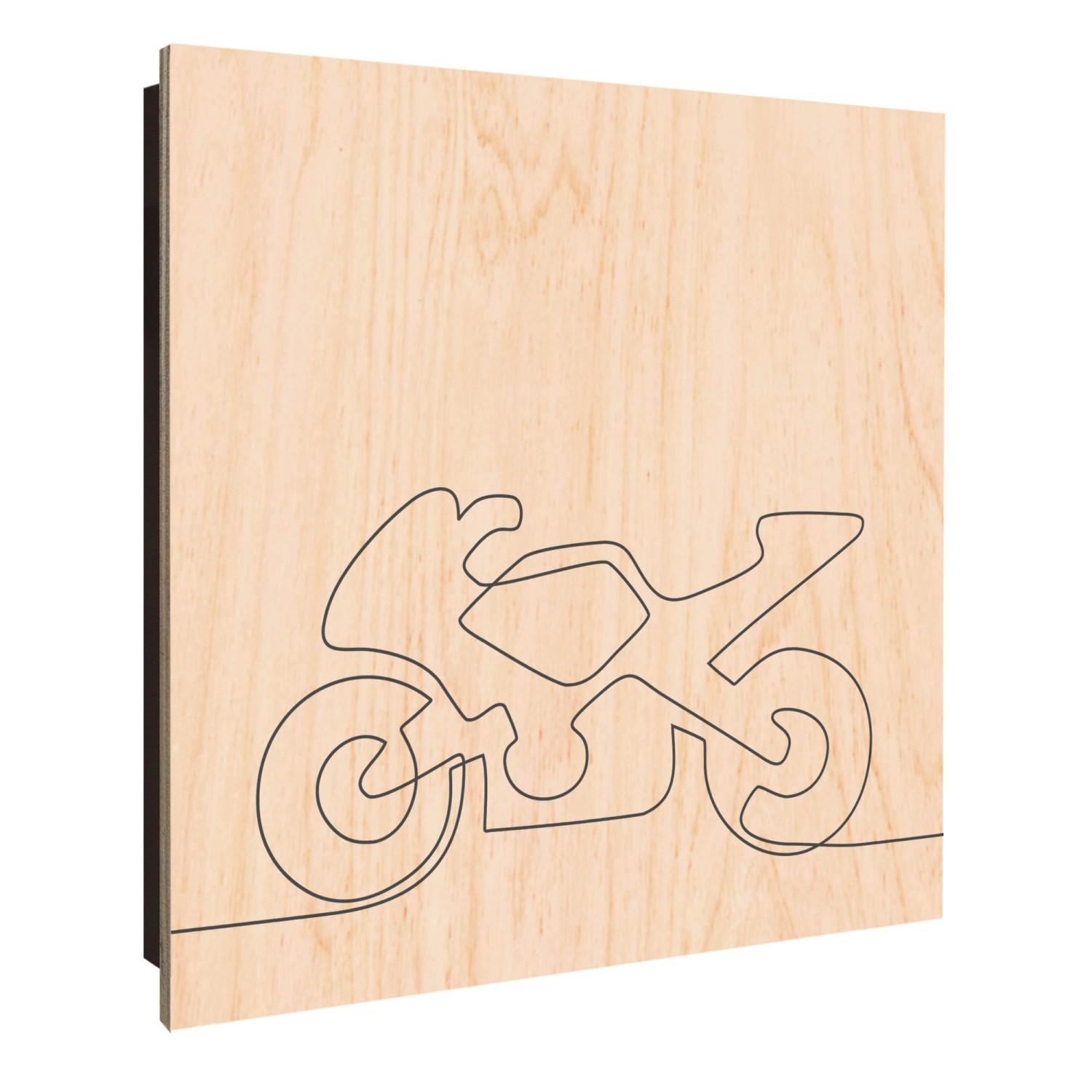 Banjado Schlüsselkasten Holz 30x30cm Schwarz Scharnier Rechts 50 Haken Desi günstig online kaufen
