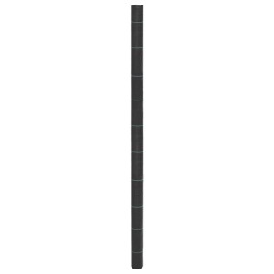 vidaXL Unkrautvlies Schwarz 2x150 m PP 4005197