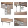 TRUTZHOLM Eckregal 180x75x30 cm Schwerlastregal 875 kg Traglast_5