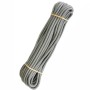 Graues Expanderseil, 8mm, 20m, UV-beständig, für Garten & Hobby.