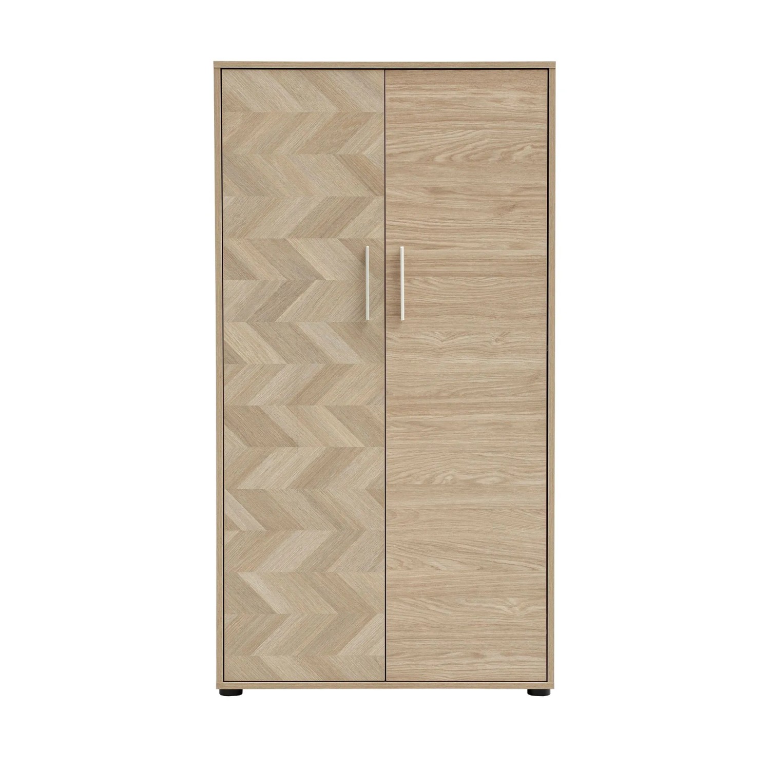 Schildmeyer Hochschrank Arezzo Drehtür 150 cm x 80,1 cm x 38,2 cm Fischgräte