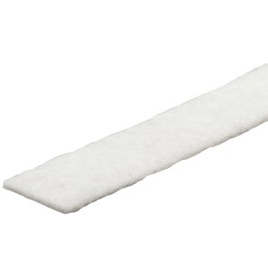 Wagner Softfilzrolle, weiß, 2m x 10mm x 1mm, für Möbelgleiter und Oberflächenschutz.