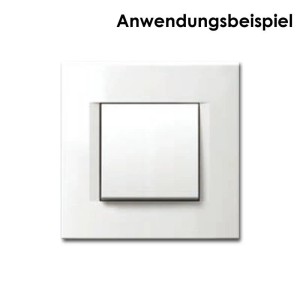 3-fach Unterputz Rahmen in Weiß Glanz für Schalterprogramme der Serie Modul Plus.