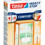 Verpackung des Tesa Fliegengitter Tür Comfort mit Klettband, 250x120cm, weiß.