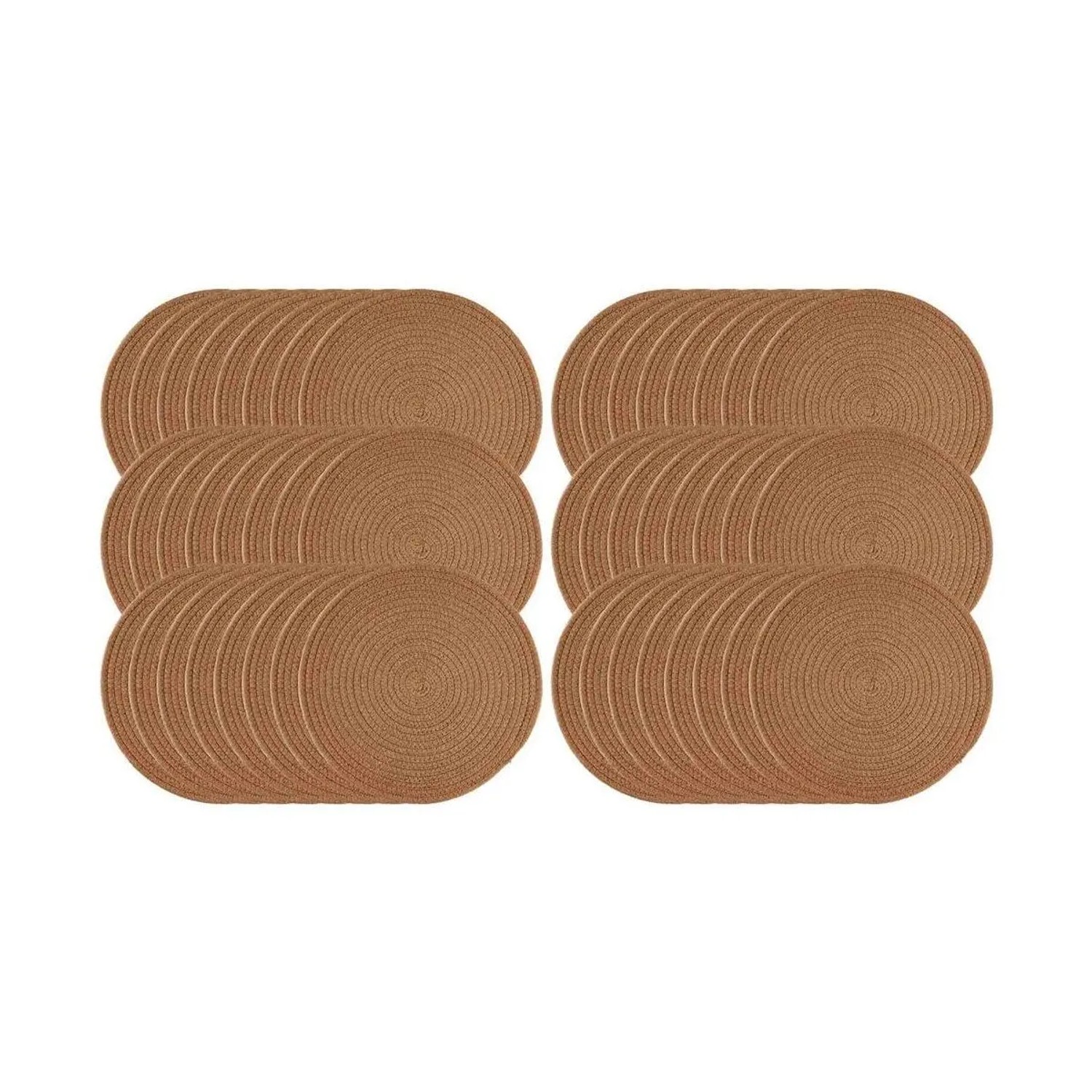 Ritzenhoff & Breker Tavolo Platzmatte 35 cm 48er Set Braun