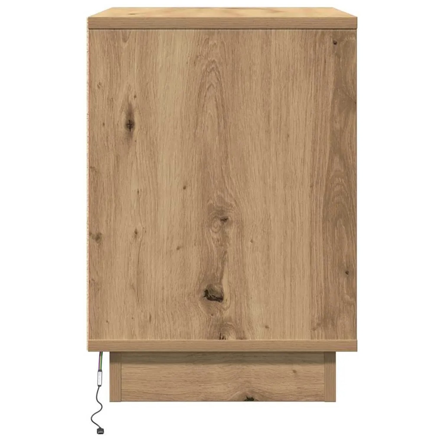 vidaXL Nachttisch Eiche Handwerklich 50 x 34,5 x 50 cm Holzwerkstoff 869592_6