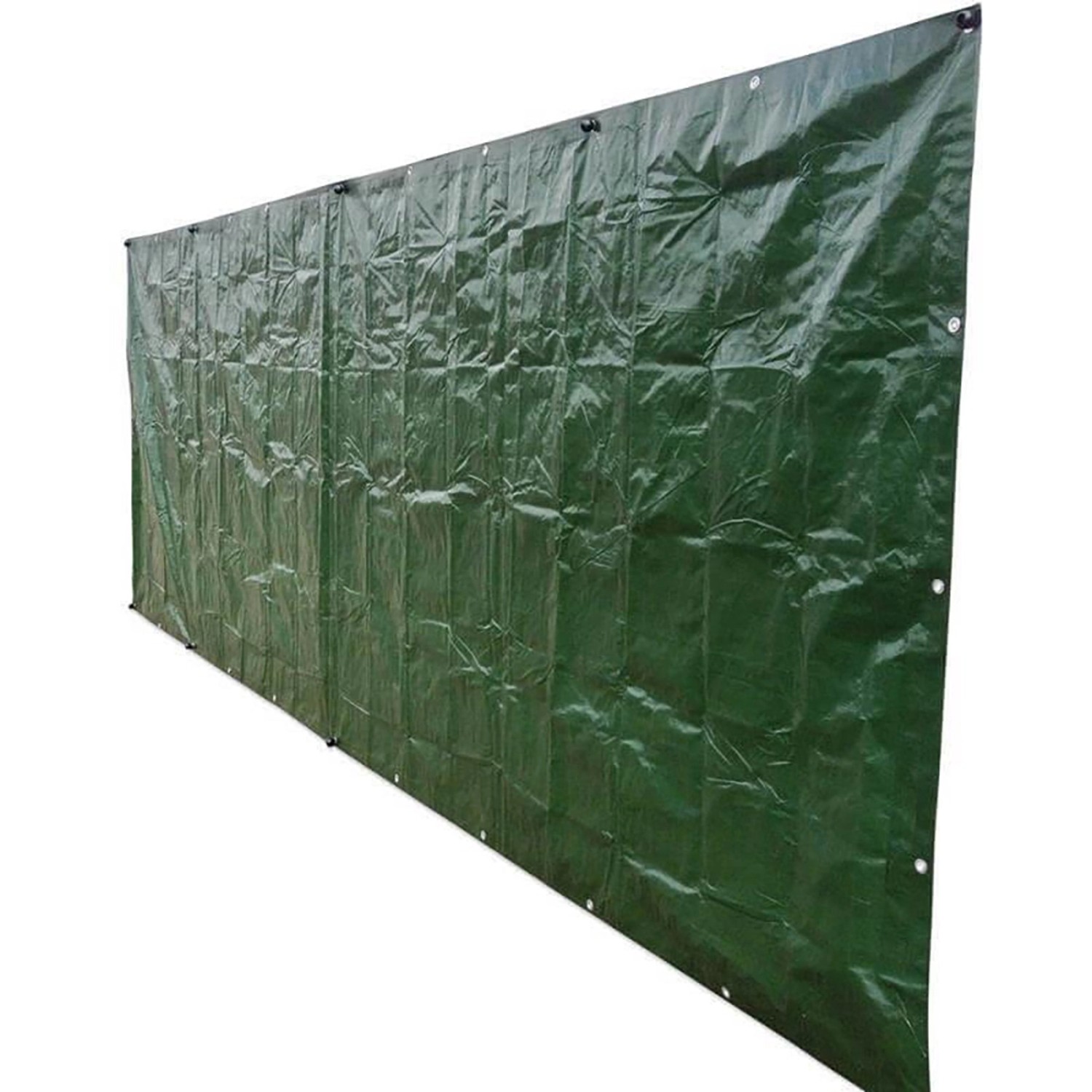 Noor Sichtschutzplane Profi 180 cm x 500 cm Grün 140 g/m² Sichtschutz