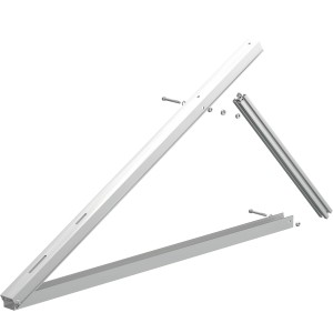 Solar Strebe 15° Winkel für Träger-Set Dreieck, 35x35x320mm, zur Montage von Solaranlagen.