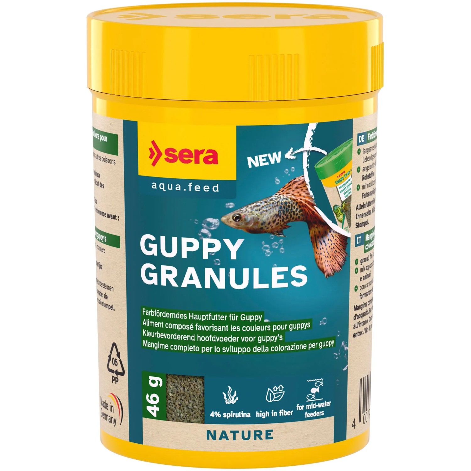 Sera Guppy Gran Nature 100 ml