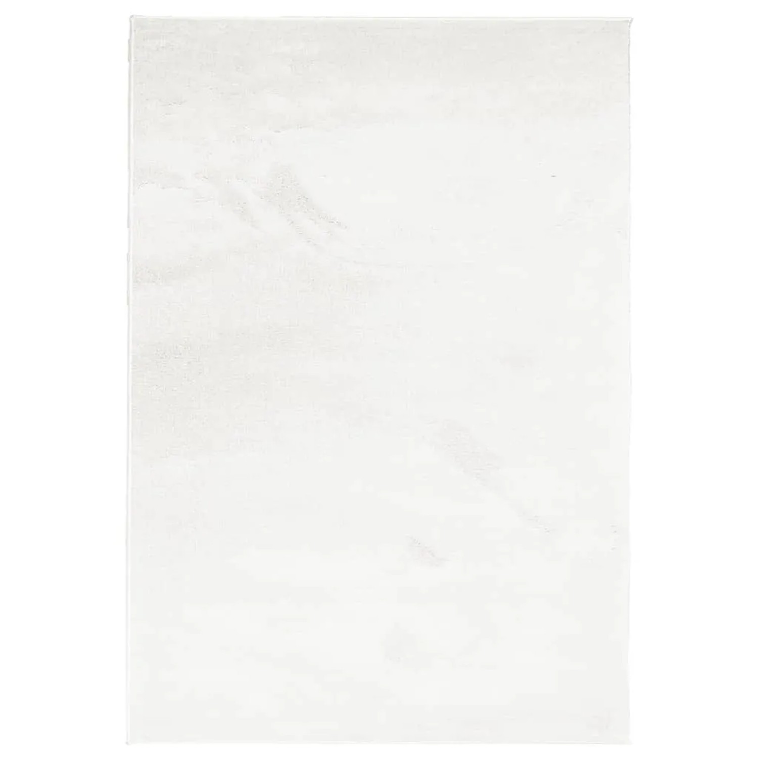 vidaXL Teppich OVIEDO Kurzflor Creme 120x170 cm 375512 günstig online kaufen