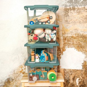 Rotho Box Evo Safe 15 l Mistletoe Green