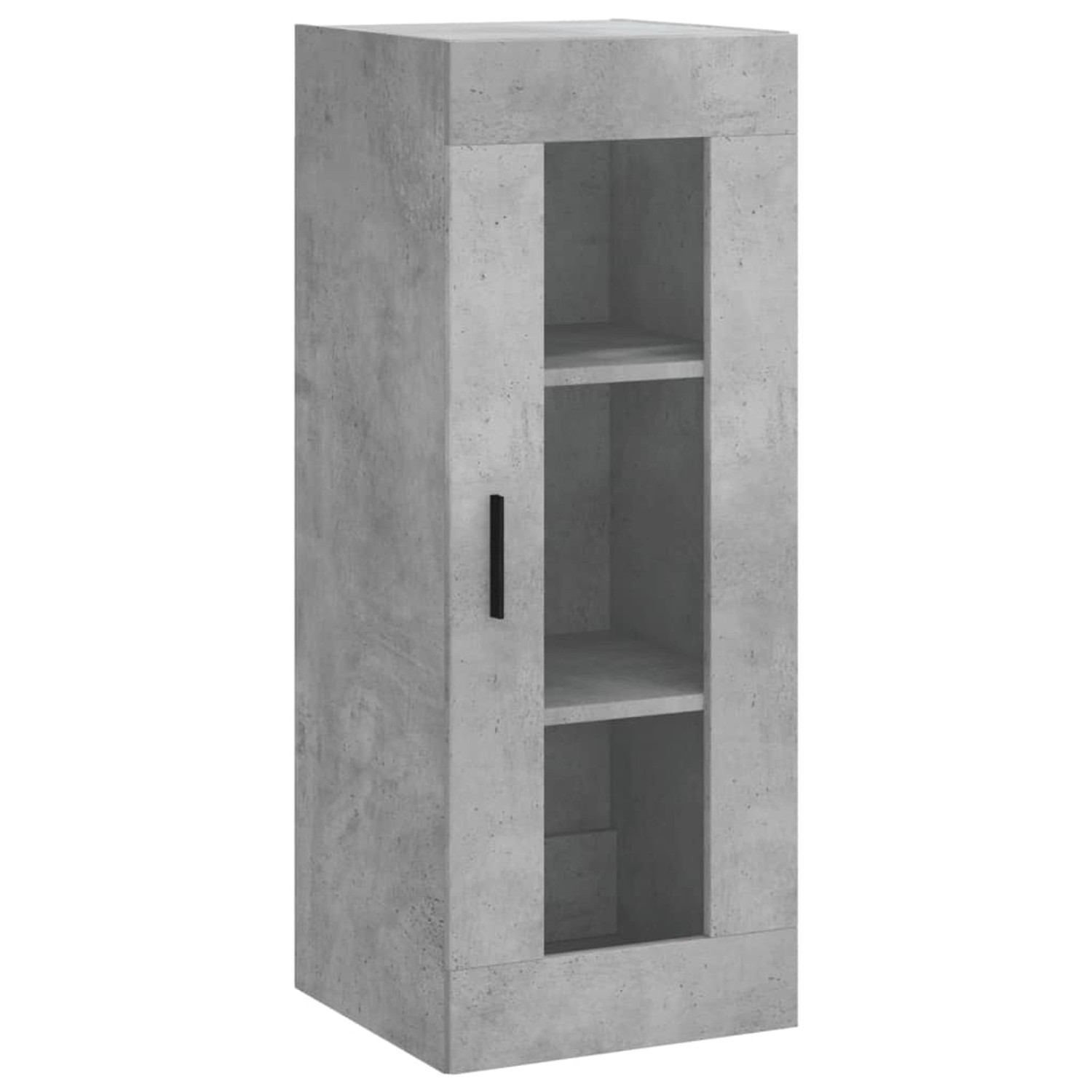 vidaXL Wandschrank Betongrau 34,5x34x90 cm 828928 günstig online kaufen