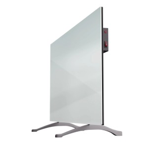 Klarstein Marvel Mirror Infrarotheizung, 600W, mit Spiegel und Standfüßen.