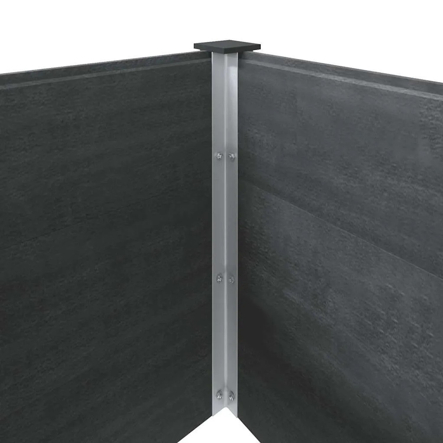 Furnicato Garten-hochbeet 200x50x91 Cm Wpc Grau_6