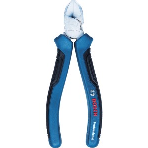 Bosch Professional Seitenschneider, 160mm, Zange mit blau-schwarzem Griff.